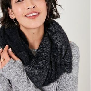 Kaci Versatile Scarf - Black Metallic